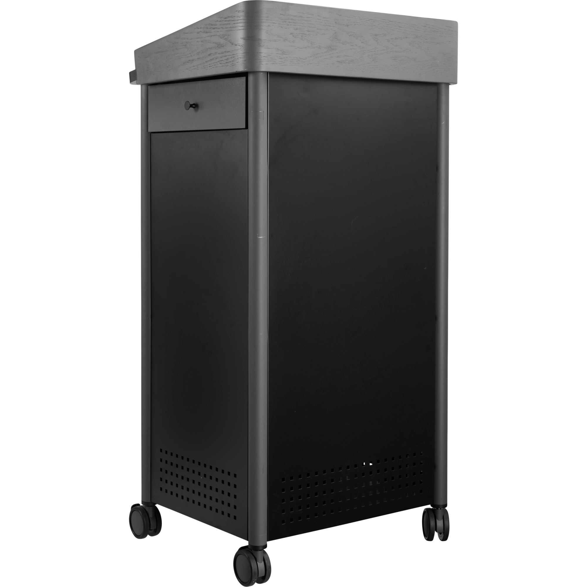 National Public Seating, Greystone Lectern, Width 23.5 in, Height 45.5 in, Depth 19.25 in, Model# GSL
